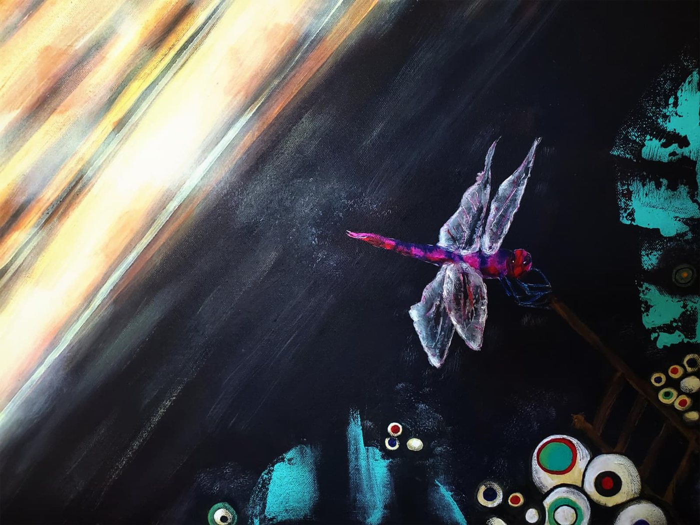 Detail — dragonfly